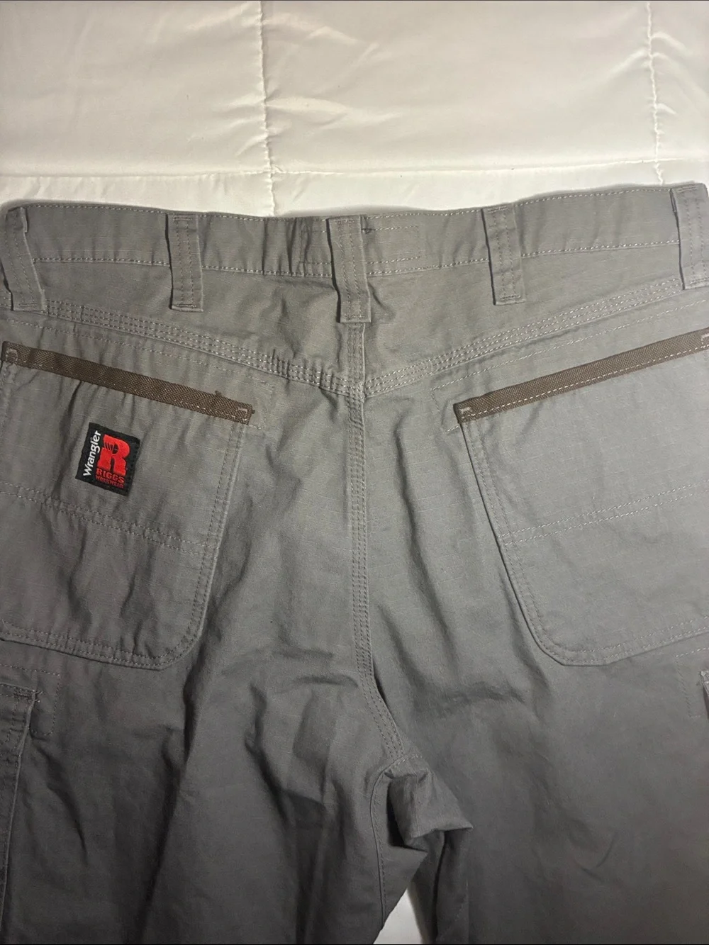Wrangler Riggs Workwear Ripstop Ranger Men’s Double Knee Cargo Pant 36x30